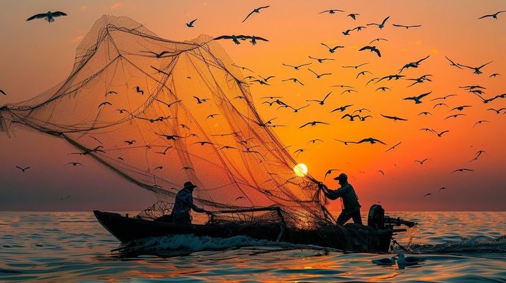 Avatar bầu trời hoàng hôn 